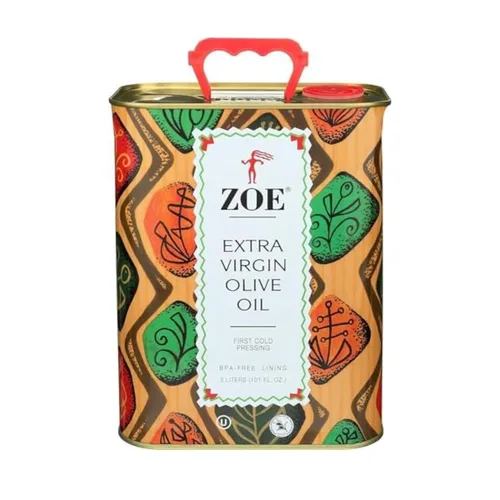 Vista 9 de Zoe, Aceite de oliva virgen extra orgánico, 25.5 onzas