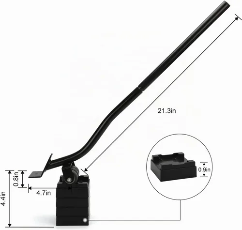 Vista 2 de Juego de herramientas elevadoras de muebles para mover muebles pesados rápida y fácilmente, capacidad de 1000 libras, 21 pulgadas