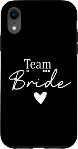 Vista 25 de Team Bride Wedding Party Bridesmaid Bachelorette Party 2027 Case for iPhone 17