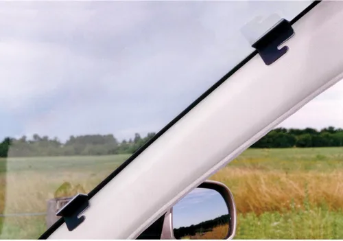 Vista 9 de Dash Designs, Inc.Retractable 21 Inches Windshield Sunshade for Honda HR-V 2023-2024 (Silver)