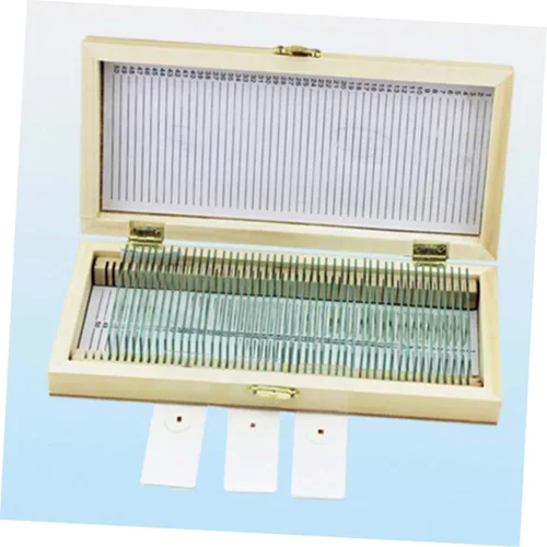 Vista 9 de Caja de muestras de diapositivas Caso de diapositivas de vidrio Cajas Organizadoras Diapositivas Diapositivas Soporte de diapositivas Microscopio