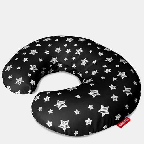 Vista 6 de Funda de almohada de lactancia para bebé, se adapta perfectamente a almohadas de lactancia Boppy, súper suave, para madres que amamantan, estrella