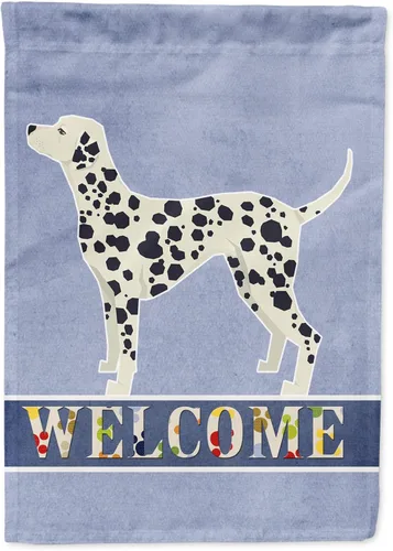 Vista 54 de Caroline's Treasures CK3704GF Bandera de jardín de bienvenida de Akita Shepherd Black and Tan - Bandera decorativa para patio exterior, patio