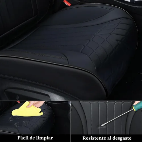 Vista 5 de Doogo Fundas de asiento de automóvil, fundas de asiento delantero para automóviles, protector universal de asiento de automóvil, fundas de asiento
