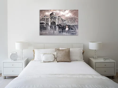 Vista 2 de Jaxson Rea "Vintage Flinders Gallery Wrapped Canvas by Isabella, 15" x 10
