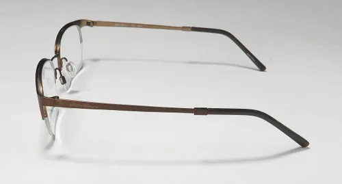 Vista 4 de Eddie Bauer 32005 - Lentes ovalados de media montura para hombre (50-20-145, marrón), Marrón