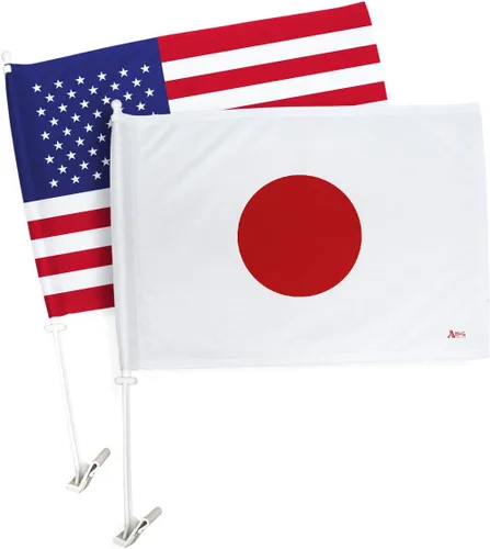 Vista 100 de Paquete de bandera de coche de la Copa del Mundo 2022 de Gales, bandera americana para carros, decoración de automóviles, pancarta pequeña
