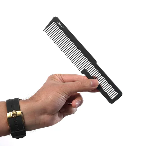 Vista 3 de L3 Juego de peine de carbono - Calidad profesional de peluquería y peluquería - Barbería y peluquería