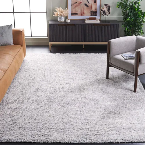 Vista 26 de SAFAVIEH Berber Shag Collection - Tapete para pasillo, 2 x 6 pies, color gris y marfil, diseño moderno, no desprende pelusa y de fácil cuidado, 1.2