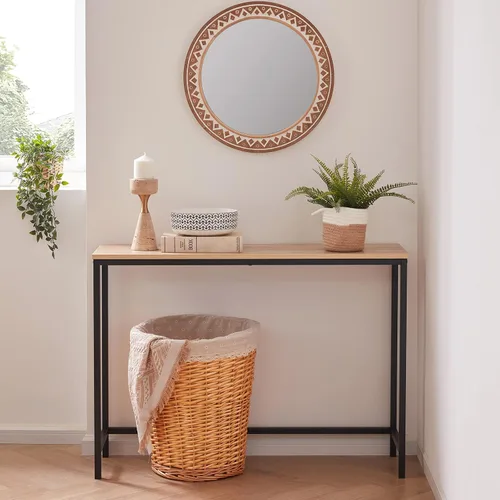 Vista 10 de Lifewit Mesa de consola de 39.4 pulgadas, mesa de sofá estrecha con marco