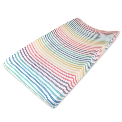 Vista 45 de HonestBaby Funda para cambiador de algodón orgánico, Puntos y Guiones, Talla única