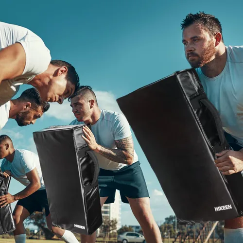 Vista 7 de Hikeen Almohadilla de Bloqueo de Fútbol Equipo de Entrenamiento Espuma Más Densa y Suave Almohadillas de Pateo para Fútbol, Baloncesto, Hockey