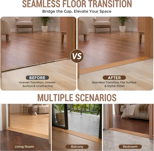 Vista 10 de 48" X 5" Aluminum Door Thresholds for Exterior Doors Threshold Strip