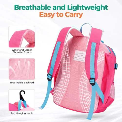 Vista 6 de Choco Mocha TBall Bag - Mochila de béisbol y sóftbol para niños pequeños con soporte para murciélagos