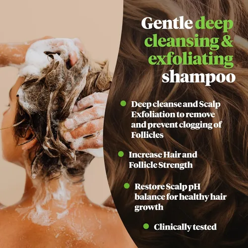 Vista 3 de REVIV3 PROCARE Reviv 3 Procare Prep Champú Limpiador Clínicamente Probado Cuidado Del Cabello Y Cuero Cabelludo Anti Adelgazamiento Fino