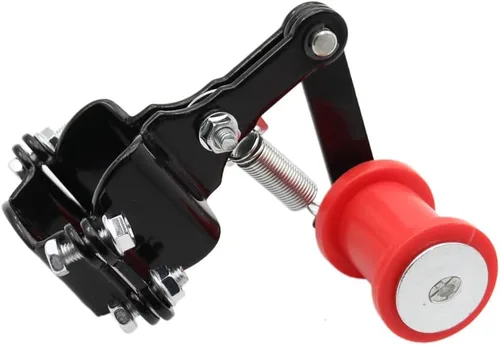 Vista 8 de Conjunto de guía tensor de cadena universal para ATV, mini moto, moto de cross, kart (azul)