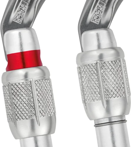 Vista 5 de Petzl Am'D Asymmetrical Aluminum Carabiner - D-Shape Connector (27 kN)
