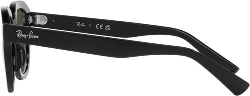 Vista 4 de Ray-Ban Gafas de sol unisex ópalo gris oscuro, lentes grises, 2.008 in