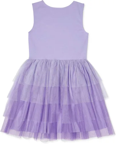 Vista 2 de Disney girls Disney Girls Elsa and Anna Frozen Ballerina Tutu Ruffle Skirt Dress