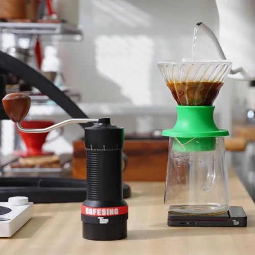 Vista 5 de CafeSing ORCA go Ghost Burr - Molinillo de café manual
