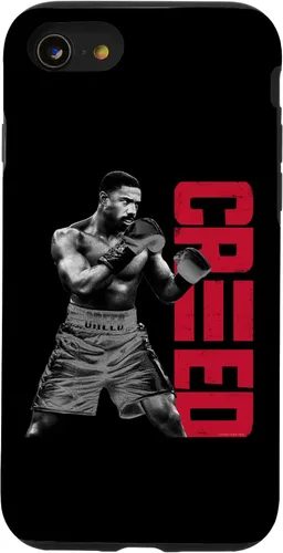 Vista 18 de Adonis Creed Pose with Vertical Logo red Case for iPhone 17
