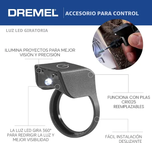 Vista 11 de Kit de herramienta giratoria versátil Dremel 4300-9/64 con eje flexible - 9 piezas adicionales y 64 accesorios - Ideal para grabado, grabado