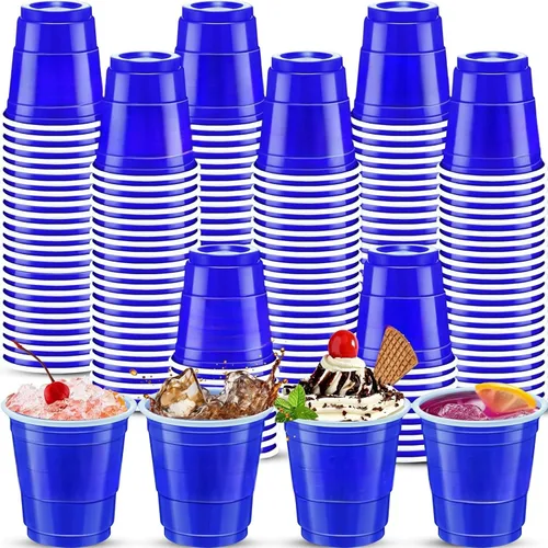 Vista 35 de 500 piezas vasos de chupito de 2 onzas de colores surtidos, vasos de chupito coloridos de plástico neón para beber, degustaciones servidas