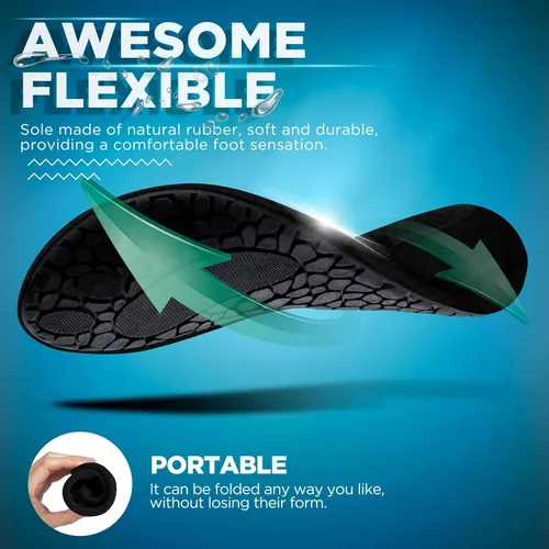 Vista 4 de SIMARI - Zapatos de agua para mujer y hombre, para natación, playa, agua, secado rápido, para yoga, surf, exteriores, SWS001