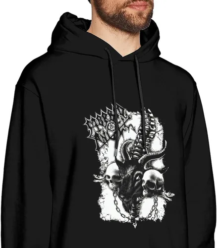 Vista 3 de Men's Long Sleeve Pullover Hoodies 3D Printed Fashion Graphic Drawstring Winter Warm Hooded Sweatshirt