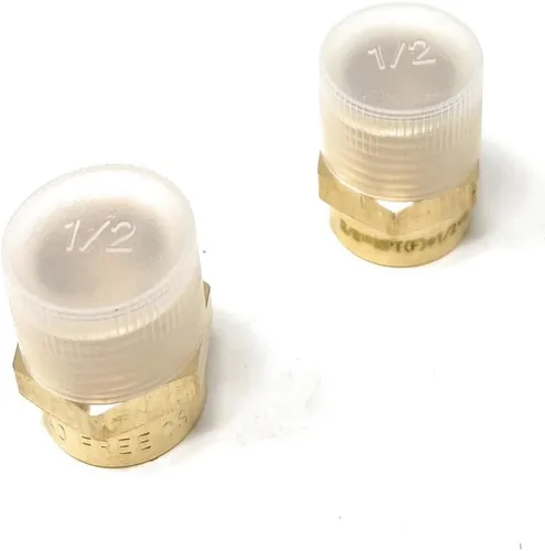 Vista 32 de Adaptador de latón sin plomo Cascada, rosca G británica BSPP macho a NPT hembra (1" x 1" (1 pieza))