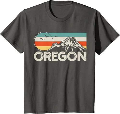 Vista 44 de Oregon - Camiseta, Negro, S