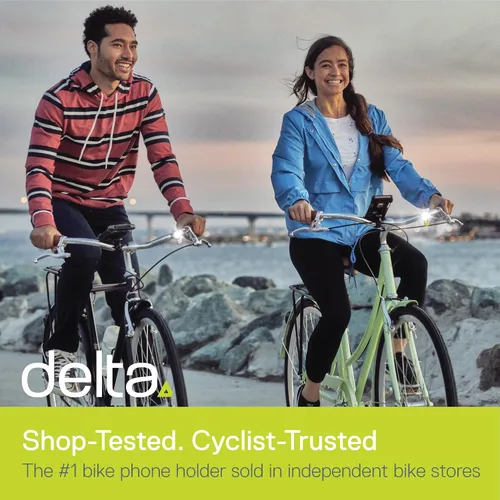 Vista 6 de Delta - Soporte de bicicleta para funda de smartphone, iPhone Android Samsung HTC, impermeable