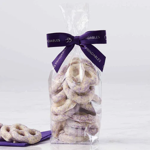 Vista 2 de Mrs Prindables - Cesta de regalo de manzana con caramelo sin nueces