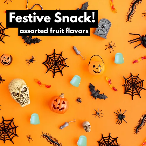 Vista 5 de Ghost Dots - Caramelos de Halloween, sabor misterioso, 3 cajas, 3 onzas cada una