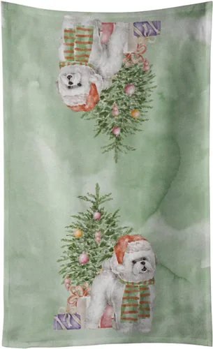 Vista 17 de Caroline's Treasures Toalla de cocina Christmas English Bulldog #2, 15 X 28, multicolor