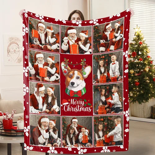 Vista 33 de Artsadd Manta personalizada con fotos, nombre, fotos personalizadas, regalos personalizados para adultos, mamá, papá, hija, bebé, mejor amigo