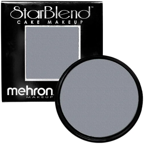 Vista 19 de Mehron Makeup StarBlend Maquillaje en Pastilla Polvo Prensado Húmedo/Seco Base en Polvo Pintura Facial y Corporal Marrón Sable 2 oz (56g)
