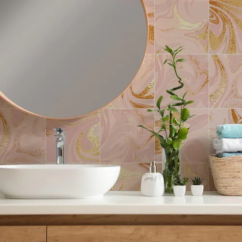 Vista 13 de 12 calcomanías mate para azulejos de pared, despegar y pegar, autoadhesivas, calcomanías de vinilo para azulejos de pared, adhesivo de PVC