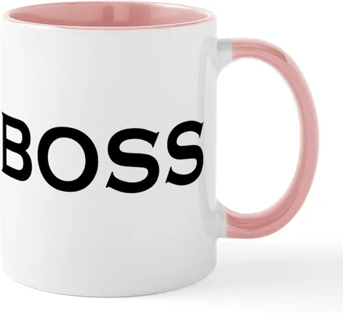Vista 7 de CafePress – como un Boss Taza – El único Taza de café, taza de café, S, Blanco