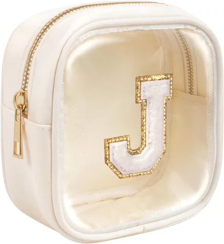 Vista 25 de KOTORA Bolsa de Maquillaje Inicial, Bolsa de Viaje de Artículos de Aseo, Bolsa de Maquillaje Transparente, Bolsas de Cosméticos Organizadoras