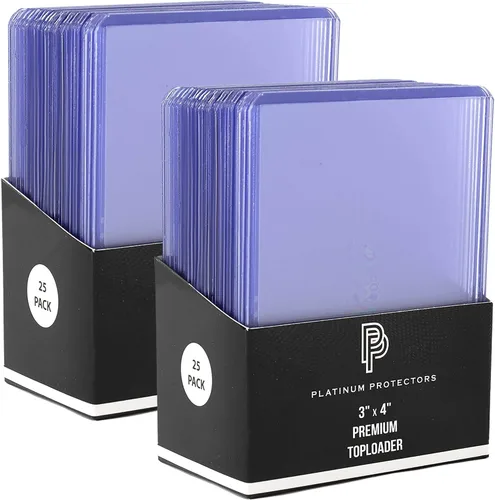 Vista 9 de Platinum Protectors Tarjetero de alta calidad para tarjetas coleccionables de 35 puntos de 3 x 4 pulgadas (paquete de 25)