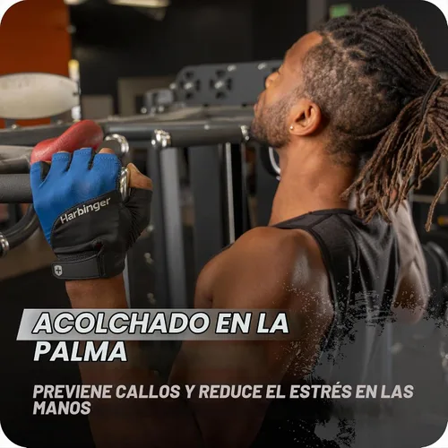 Vista 4 de Guantes Harbinger de Agarre de Entrenamiento 3.0