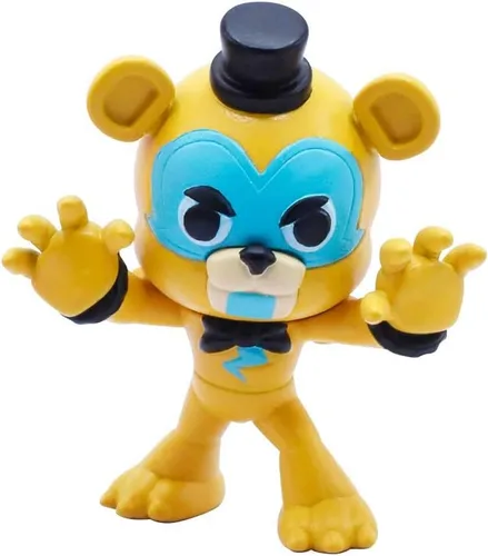 Vista 4 de Five Nights at Freddy's Security Breach Kit de ocultación – Dig & Discover Mystery Mini-Figure with Chance for Real Gold Freddy – Producto