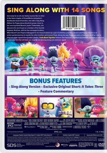 Vista 3 de Trolls Band Together (DVD)