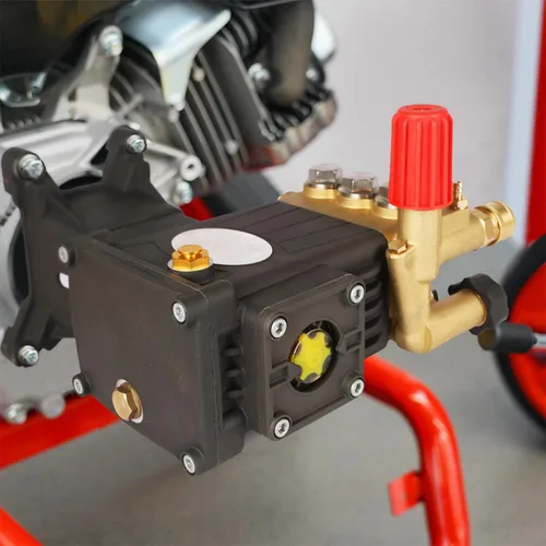 Vista 8 de Biswing Bomba para Lavadora a Presión, Eje de 1" Horizontal Émbolo Triple, 4400 PSI Máximo, 4 GPM, Bomba de Transmisión Directa con Descargador