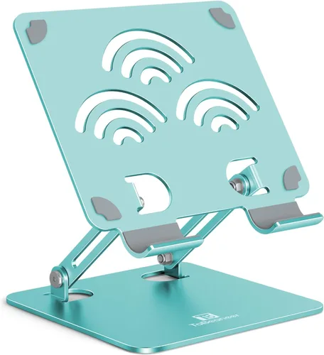 Vista 12 de Soporte Ajustable para Tablet de Escritorio, Soporte de Aluminio Premium para iPads, Tablets, Kindles, Switch, Teléfonos y Todos los Dispositivos