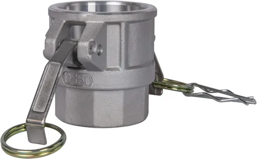 Vista 10 de 2 piezas de aluminio Camlock (1 pulgada D) accesorios de manguera de leva y ranura, accesorios de bloqueo de leva, acoplador hembra x rosca NPT