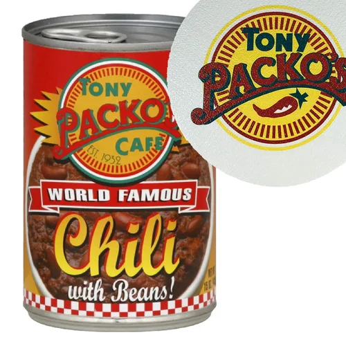 Vista 4 de Tony Packo's Chile con frijoles, 15 onzas (paquete de 6)