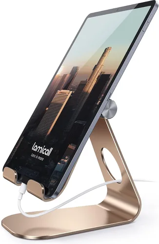 Vista 37 de Soporte ajustable para ipad, soporte para tableta Lamicall, Gris espacial