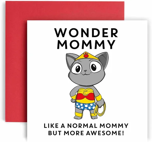 Vista 9 de Huxters Tarjeta de cumpleaños para tía WonderAuntie – Tarjeta de feliz cumpleaños para ella – regalos para mujeres – Tarjeta de cumpleaños – Tarjeta